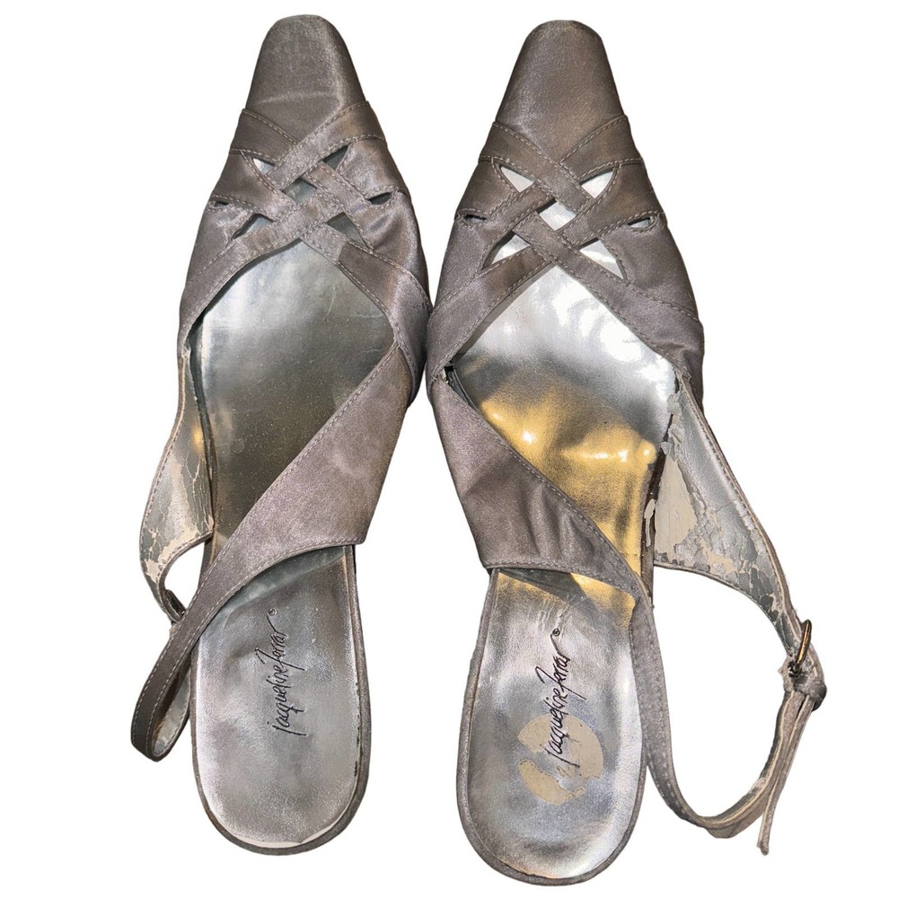 Gray/Silver High Heels size 7